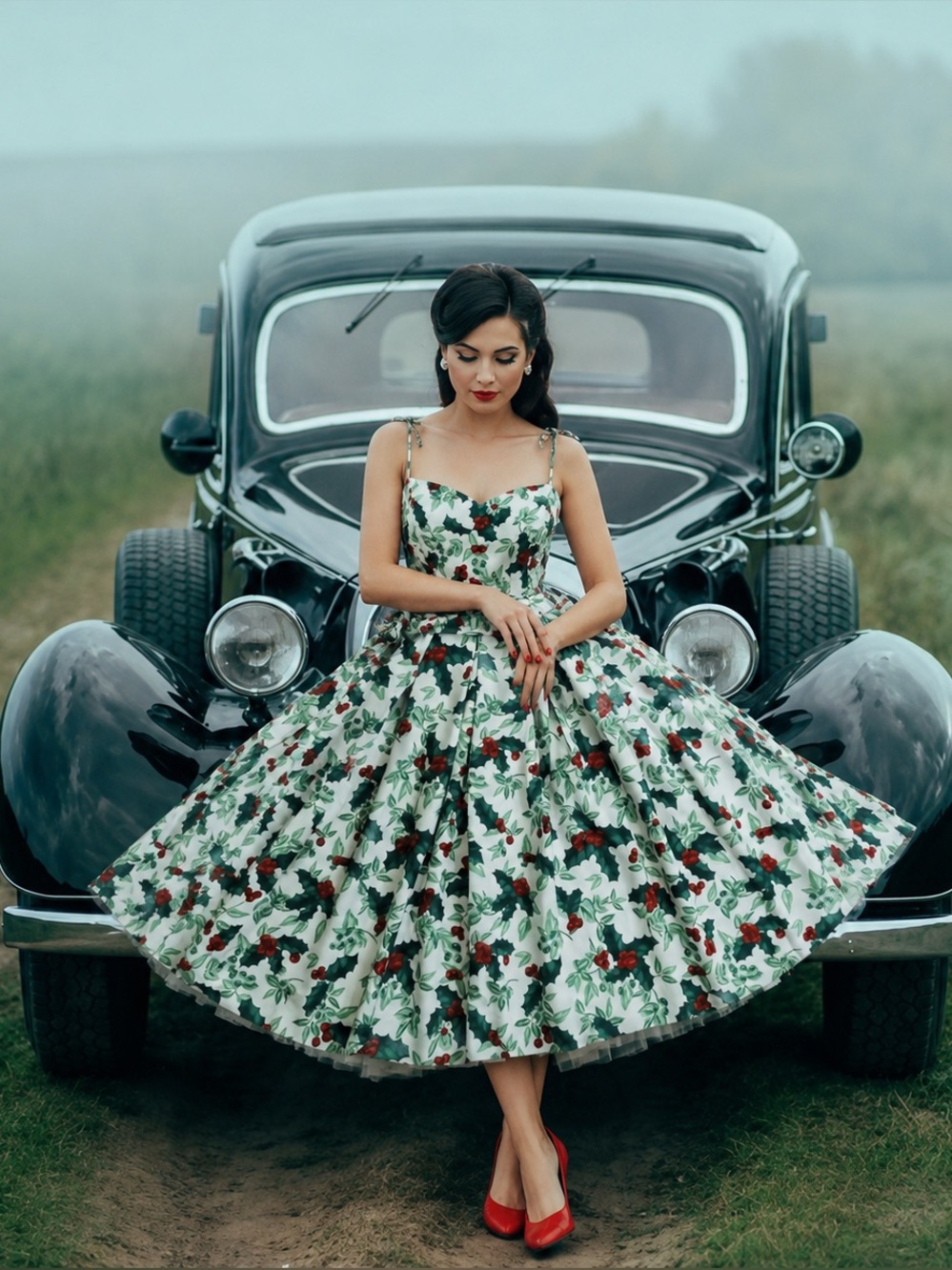 ππ NWT Retro 60βs Holly Dress πππΌπππ
Size S/M Amazing on! π€© Holiday SuperStar! - Picture 1 of 9